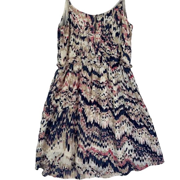 Paper Crown For Stitch Fix Dress Womens Small Cami Strappy Short Print Abstract - Picture 4 of 15